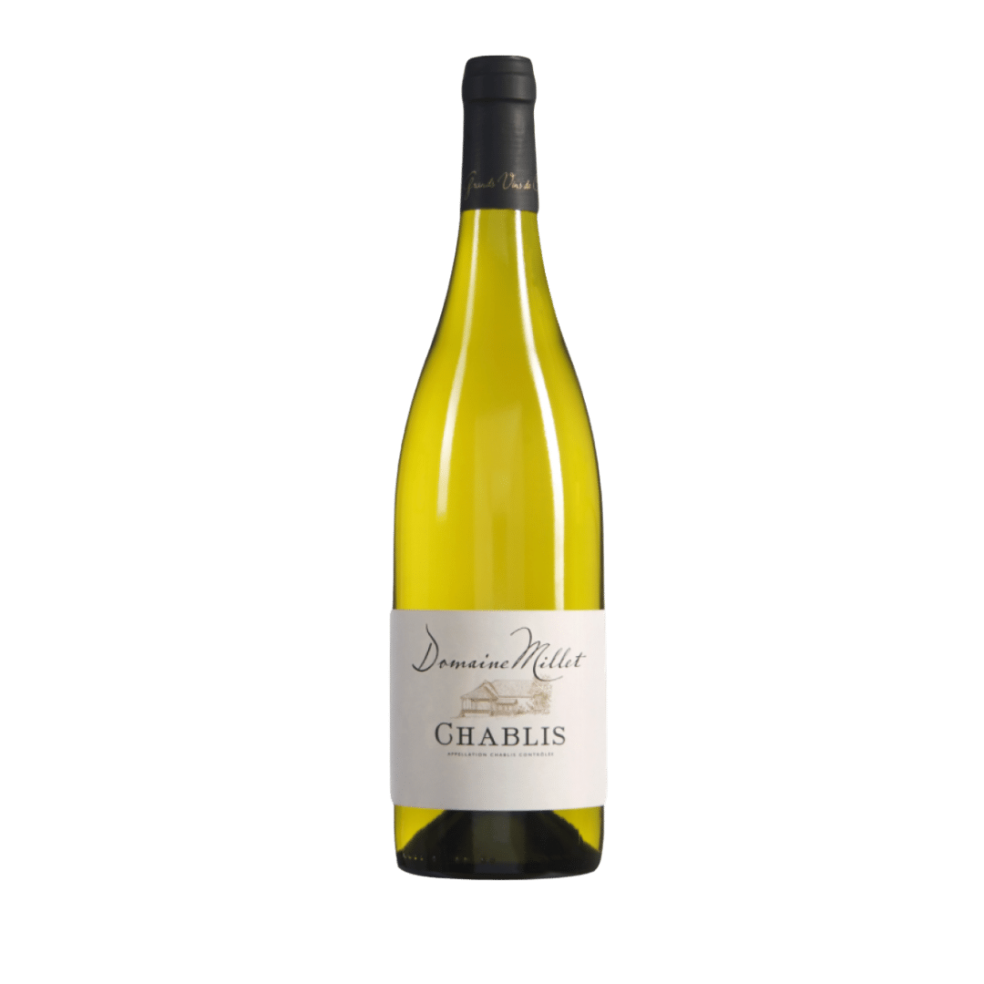 Bouteille de Chablis Domaine Millet 2024