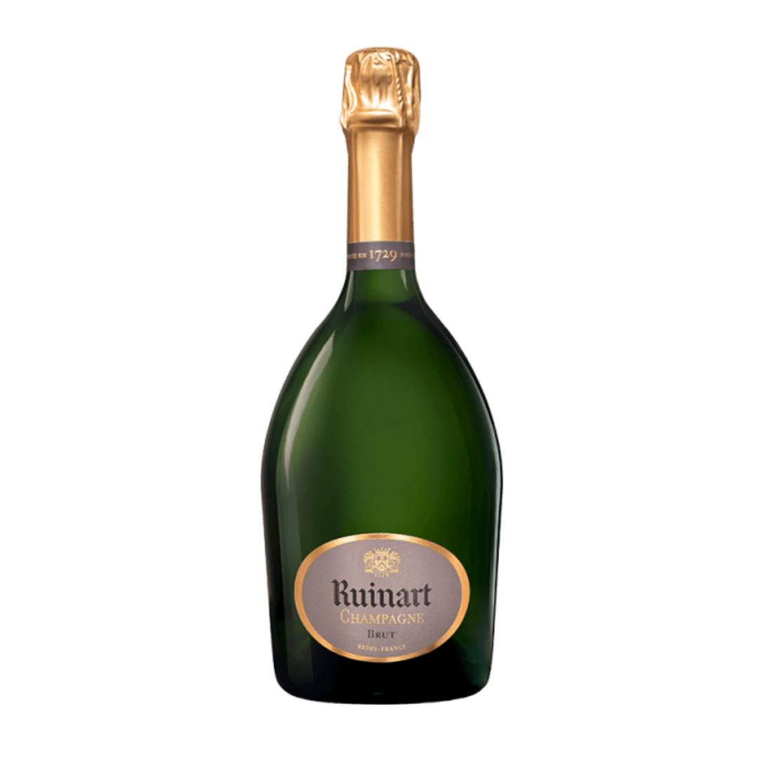Bouteille de Champagne R de Ruinart